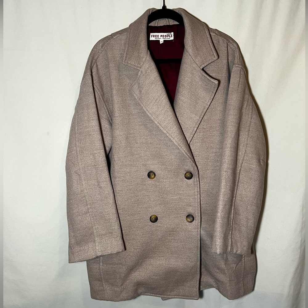Free People Hannah Oversized Jacket